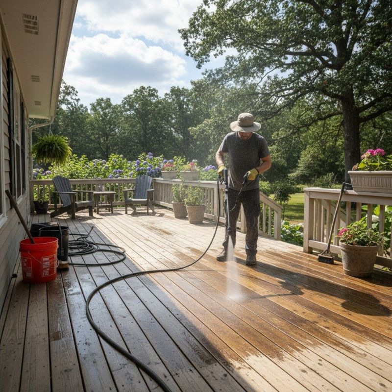 Under Deck Cleaning