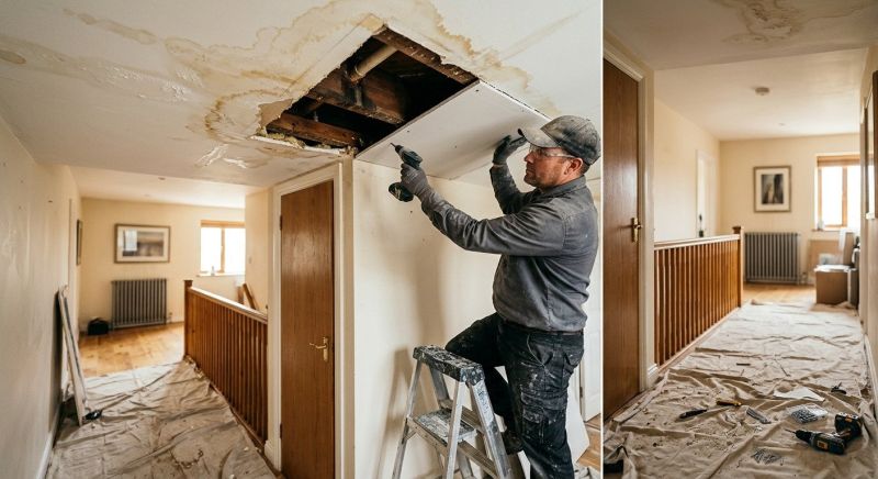 Attic Water Damage Repair in Santa Rosa, CA