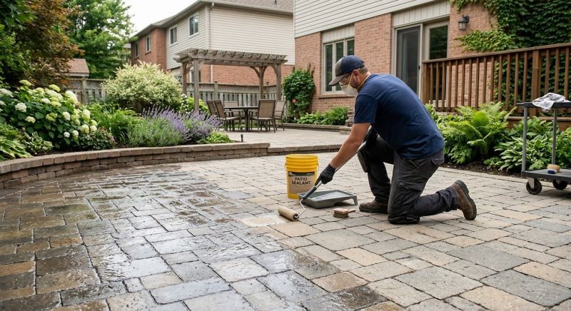 Courtyard Sealing in Kitsap County, WA