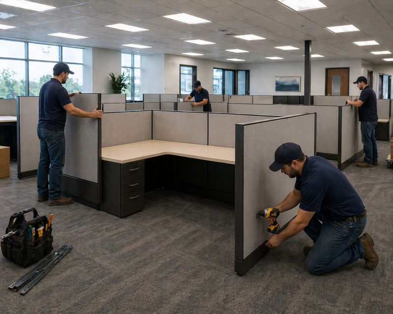 Cubicle Installation in Alpharetta, GA