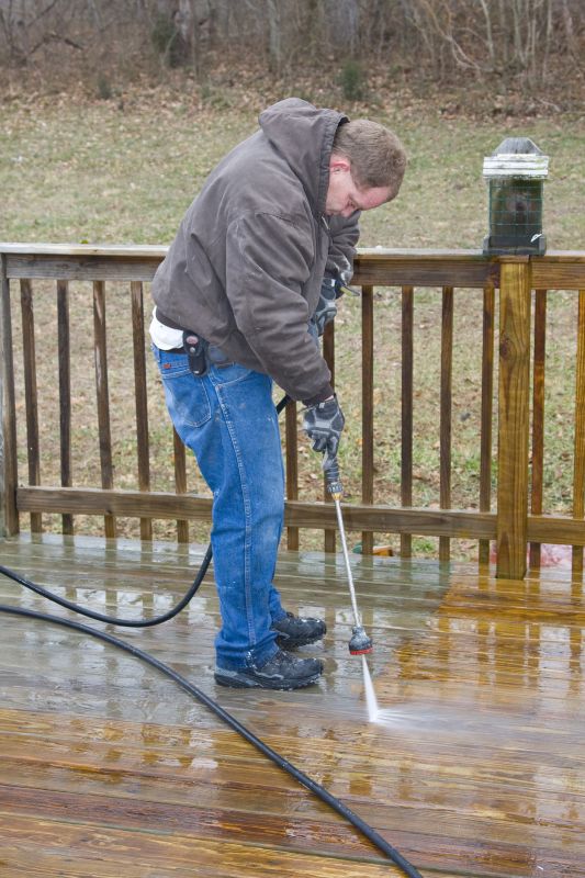 Under Deck Cleaning