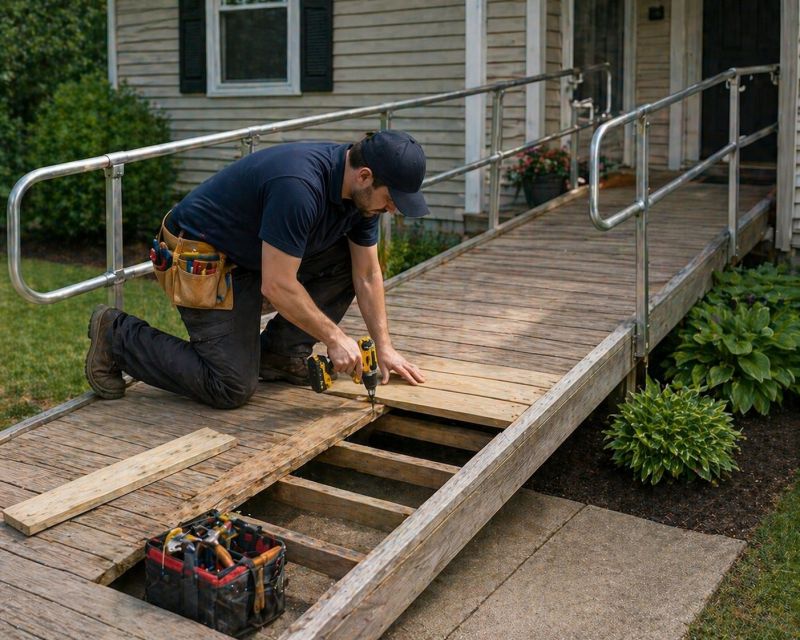 Wood Ramp Repair in Wilmington, NC